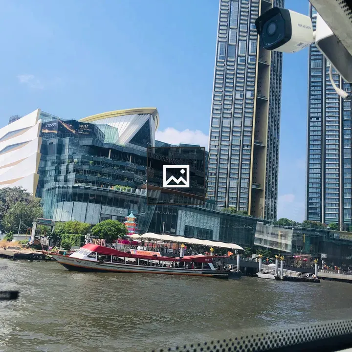 Bangkok Riverside Boat View