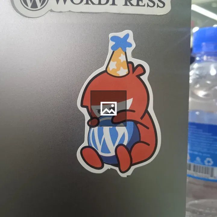 Wappu laptop sticker