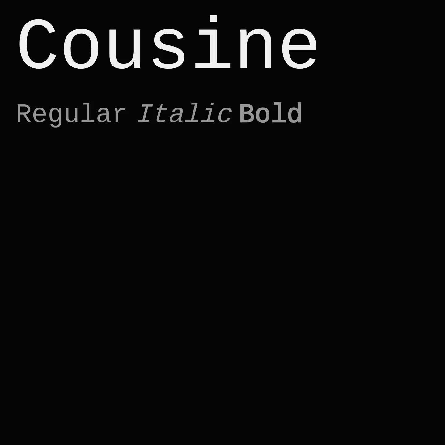 Cousine