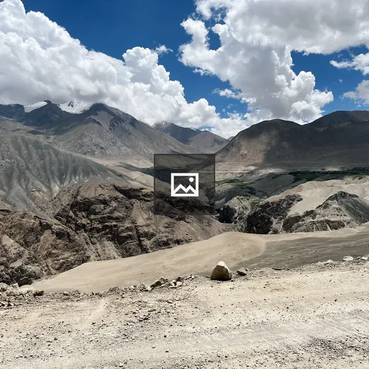 Cloudy Mountains of Nubra Valley