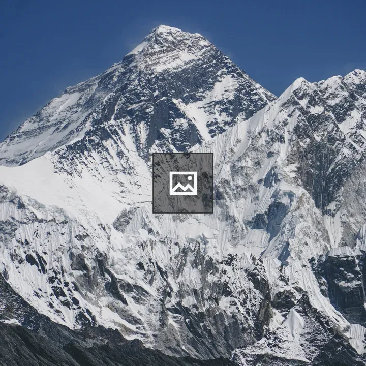 Mount Everest Snow Cap Portrait