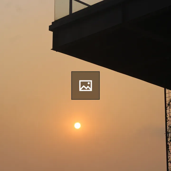 Sunset over Dhaka Boat Club