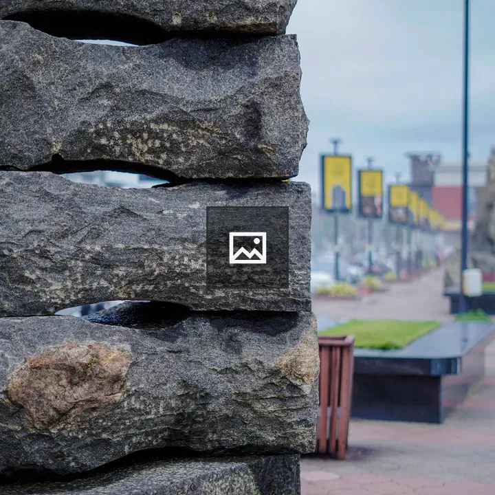 Stones stacked on stones