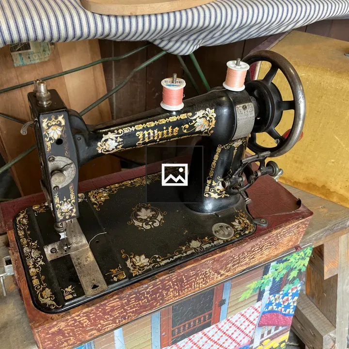 Antique sewing machine